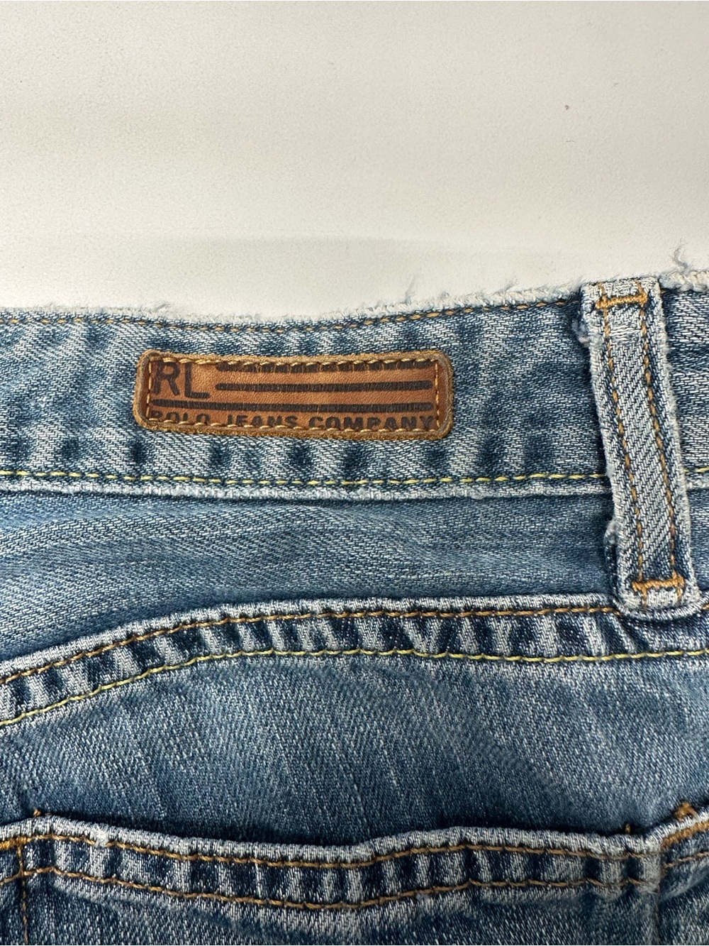 Ralph Lauren Light Blue Straight Leg Jeans Size 4/30 - Picture 3 of 8